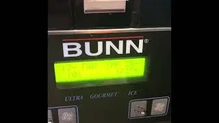 Bunn ultra2 solenoid operation & digital display