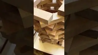 how to make a tower out of magnetic wooden blocks Strateg Jenga, Jenga board game
