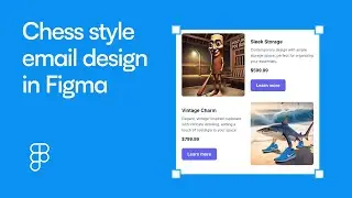 How to create chess style email design in Figma