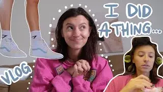 VLOG: get ready with me, huge haul, workout journey