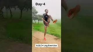A,B,C+Leg Exercise( Day-4 )#army #exercise #motivation #viral