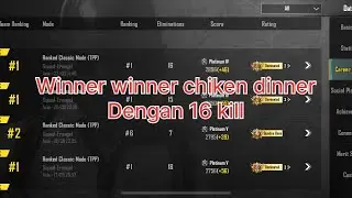 Winner winner Chiken Dinner Dengan 16 Kill!! #pubgmobile #pmgc2020 #pmpl #pubgindonesia