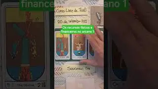 os recursos f&iacute;sicos e financeiros do arcano 1 #caminhoparaumavidamelhor