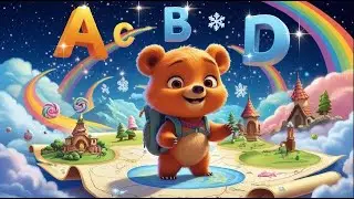 ABC Adventure Map &ndash; Baby Bear&rsquo;s Alphabet Trip! #kidssong , #nurseryrhymes , #singalong