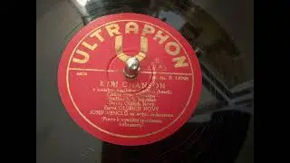 RYB&Iacute; CHANSON, Oldřich Nov&yacute;, 78rpm