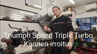Speed triple turbo pt.4 Kannen irroitus