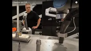 3/8 Remote Handling with Universal Robots UR10e, Vacuum Cleaning