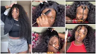 March Madness 4: Birthday Slay😍|30”  Extremely Curly Long Lace Front Wig😍| Westkiss Hair🖤