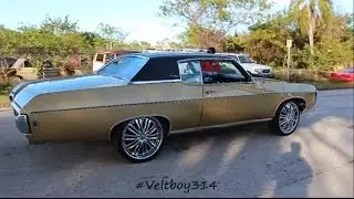 Linny J 2K16 Car Show - 1969 Impala On DUB Floaters Slamming