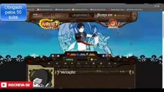 Naruto Game R18 Mostrando Cl&atilde; invoca&ccedil;&atilde;o e pontos de treino