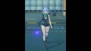 Lucia Walk Animation #zenlesszonezero #zzz #hoyoverse