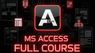 MS Access in 10 Minutes | Beginner Crash Course 2025 | Create Your First Database Fas