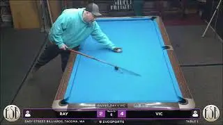 RAY vs VIC - EASY STREET BILLIARDS - TABLE 1 | EvoSports