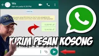 Trik Terbaru ! Begini Cara Mengirim Pesan Kosong (Blank Text) di WhatsApp