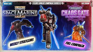 💀⚔️ WraithMace Live: Grey Knight Gaming Series : Space Marine 2 Strategems - 10/22 