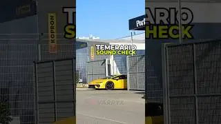 New Lamborghini Temerario Sound Check 👀