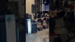 Redhead Mack Band playing &ldquo;Once Again&rdquo; at The Calgary Art Market Nov 18, 2022