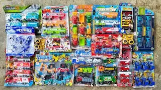 Menemukan Mobil Mainan Baru, Mobil Polisi, Train, Truk Molen, Truk Tangki, Mobil Towing #71