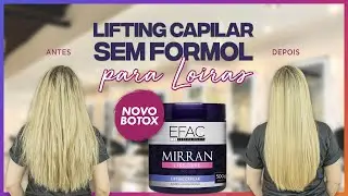 Lifting Capilar Sem Formol Para Loiras - EFAC Cosm&eacute;ticos