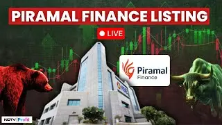 Piramal Finance Listing LIVE I Piramal Finance News LIVE I Piramal Finance Share News LIVE