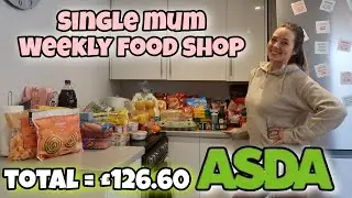 WEEKLY FOOD SHOP HAUL AS A SINGLE MUM #45