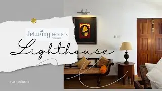 Jetwing Lighthouse Galle Sri Lanka | Spilbergen Suite | Video Tour | Geoffrey Bawa