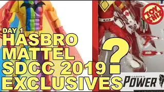 Hasbro/ Mattel SDCC 2019 EXCLUSIVES​ REVEALED Day 1
