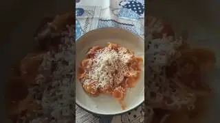 Rag&ugrave; della Domenica con Orecchiette #shorts #ricetteveloci #cucinacreativa #cucina #gustoitaliano