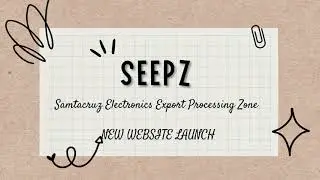 SEEPZ New Website launched #SEEPZ #commerce #piyushgoyal #commerceindustry