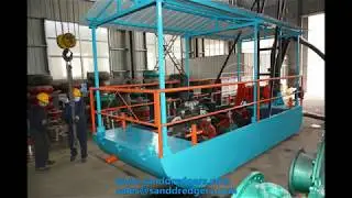 portable sand dredger, 6 inch simple sand dredger