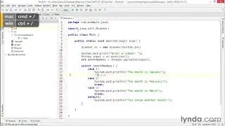 1 045 Using the switch statement