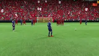 Beckham's long free kick goal in DivRivals, FC25