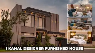 Luxury & Design: Exclusive 1 Kanal Fully Furnished House Tour by Native Interiors DHA, Lahore