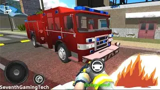 Emergency Fire Rescue Fit 🚒🔥Fire Truck Fire Engine Simulator Mobile Gameplay (Android, iOS) FHD