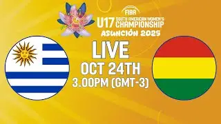 Uruguay v Bolivia | Full Basketball Game | FIBA U17 South American Women's Championship 2025
