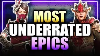 TOP 10 MOST UNDERRATED EPICS! Hidden Gems ft. @mAdCapper ⁂ Raid: Shadow Legends
