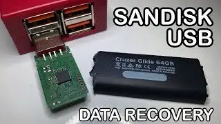 SanDisk Open Circuit Problem! USB Data Line repair and data recovery