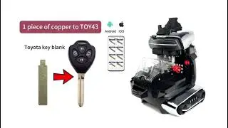 2M2 TANK 2 Pro CNC Key Cutting Machine to Copy Toyota Key Bank- EOBDTool.co.uk