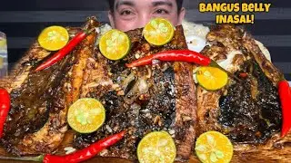 Belly ng BANGUS INASAL | MilkFish Fats Mukbang Asmr | Filipino Food  Mukbang Philippines
