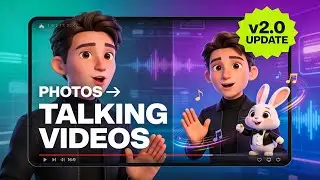 Обновление TalkingPhotos.ai 2.0: Превратите любую фотографию в видео с говорящими, поющими и танц...