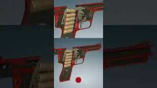 Gyrojet Reload in Slow Motion 🔥 | 3D Animation Breakdown