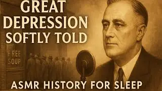 Calmly Told Great Depression Soft Spoken   | Boring History Sleep