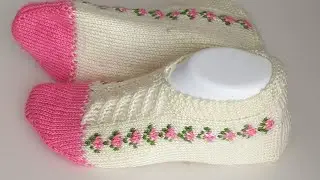 5 ŞİŞ DOLAMA PATİK/5 şiş patik modelleri