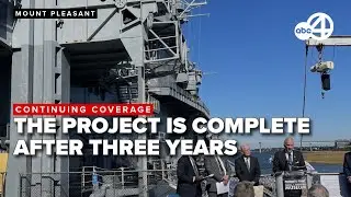South Carolina governor announces completion of massive project near Charleston