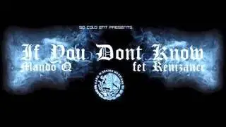if you don't know