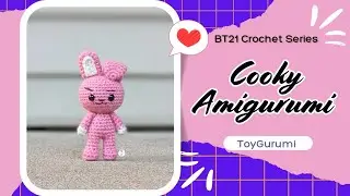 BT21 Crochet Series || How to Crochet BT21 Cooky Amigurumi || Crochet Cooky Amigurumi 