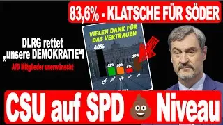 S&ouml;derd&auml;mmerung in Bayern? Br&ouml;ckelt die Zustimmung f&uuml;r Markus S&ouml;der?