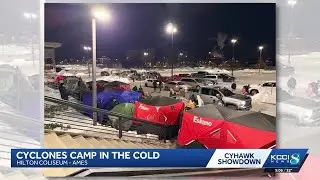 Iowa State basketball: Students camp outside Hilton ahead of Cy-Hawk game