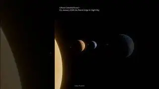 On 21 January 2025  six planet align in Night Sky.