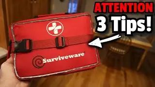 SurviveWare First Aid Emergency Medical Kit Review | Amazon Product Review!
